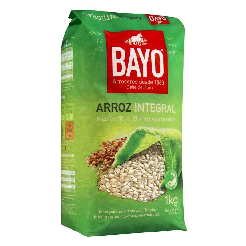 ARROZ INTEGRAL BOLSA 10/1 Kg. 